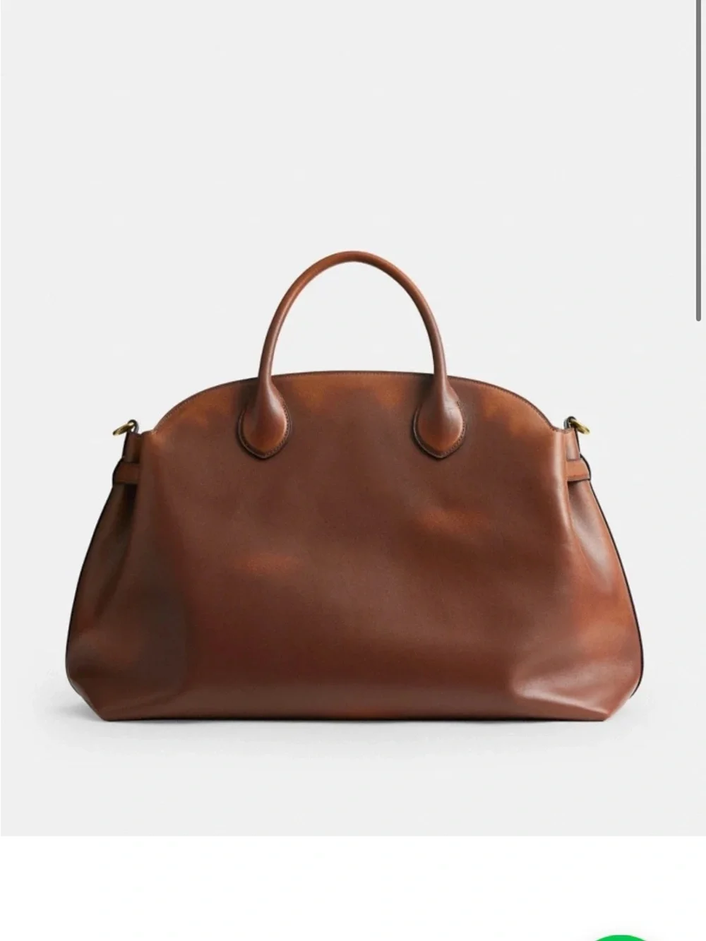 Coach Soft Empire 48 Carryall – Loved Leather Brown | NWT | Complete Set